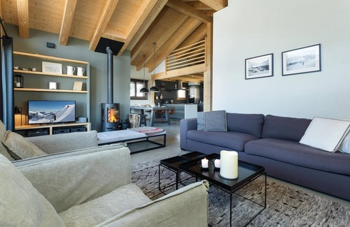 Riddes Ski Chalet | Chalet Aramis - Jacuzzi - Views - La Tzoumaz, 4 Vallees