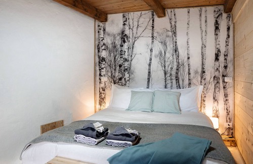 Venasca Ski Chalet | Chalet "Betulla" with Mountain View, Balcony & Wi-Fi