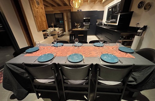 Forville Ski Chalet | Chalet Briançon/Serre Che-Plein sud/Spacieux/Comfort- Ideal for 2 families/4 couples