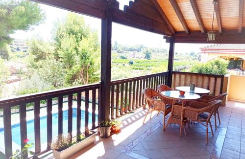 Borriol House | Chalet con piscina privada