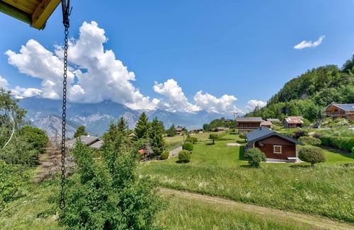 Mayens-de-Riddes Ski Chalet | Chalet Coup de Foudre - La Tzoumaz, 4 Vallees