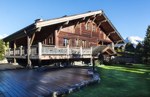 Demi-Quartier Ski Chalet | Chalet Demi-Quartier facing Mont Blanc 6 bedrooms