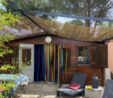 Beziers Ski Chalet | Chalet des oliviers 20mn des plages climatisé