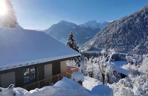 Chatel Ski Chalet | Chalet Domisiladoré - chalet haut de gamme pour 10 adultes et 2 enfants à Châtel