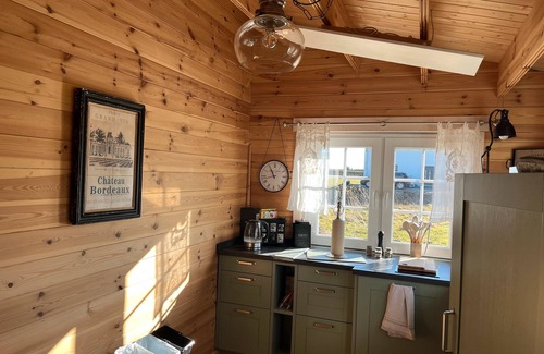 Sauldorf House | Chalet 'Finia' with Private Terrace, Private Garden and Wi-Fi