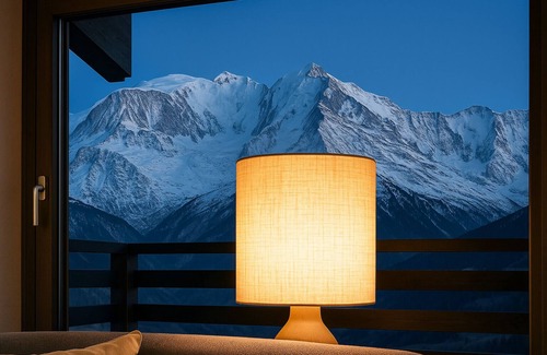 Saint-Gervais-les-Bains Ski Chalet | Chalet Anatole Exceptional Mont Blanc View