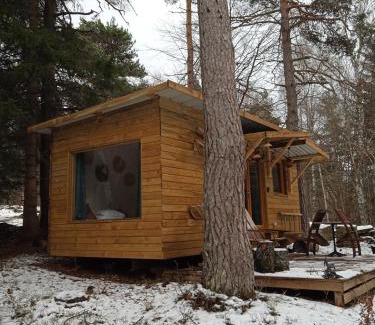Boussoulet House | Chalet Hibou 1 couchage en 140 Domaine de la Mamounette