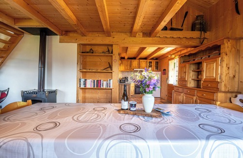 Crest-Voland Ski Chalet | Chalet 'Le Paccaly' with Mountain View, Private Terrace and Wi-Fi
