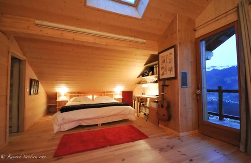 Verchaix Ski Chalet | Chalet 'Ps Vue Panoramique' with Mountain View, Private Terrace and Private Garden