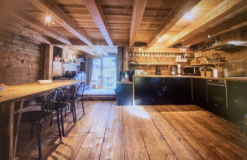 Molines-en-Queyras Ski Chalet | Chalet Queyras, real renovated log house, modern luxury comfort Molines sauna