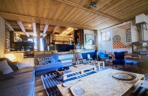 Molines-en-Queyras Ski Chalet | Chalet Queyras, real renovated log house, modern luxury comfort Molines sauna