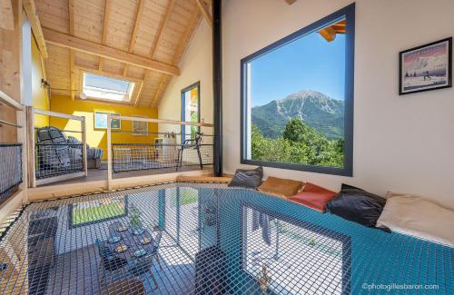 Saint-Jean-Saint-Nicolas Ski Chalet | Chalet Soleil Bœuf et Spa de l'adouss
