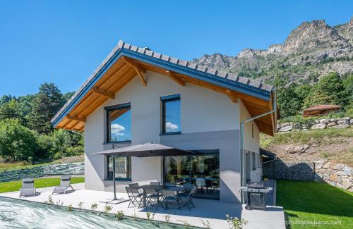 Saint-Jean-Saint-Nicolas Ski Chalet | Chalet Soleil Bœuf et Spa de l'adouss