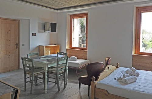 Dervio Ski Chalet | Chalet Scalotta - Live the nature . swimming pool, mountains view - 1st floor