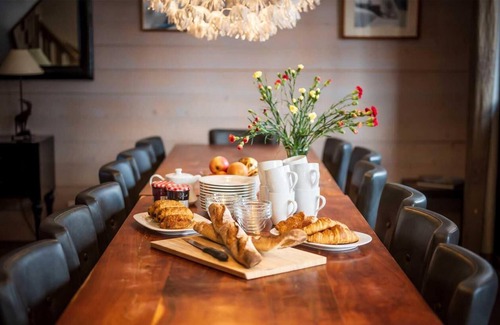 Le Cret Ski Chalet | Chalet, view mountain, fitness, hammam, balcony, fireplace or stove, parking, tv, ski locker, 360m²