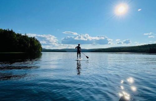 Mauricie Ski Chalet | Chalets NABU La Sacacomie - Rivière - Billard