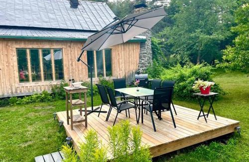 Mauricie Ski Chalet | Chalets NABU La Sacacomie - Rivière - Billard