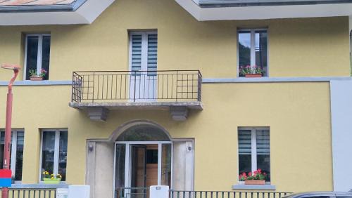Moutiers Bed & Breakfast | chambre 2 lits Le Toit Vert Maison Partagée