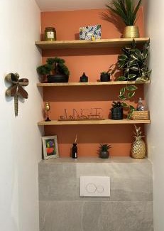 Bazainville House | Chambre Eucalyptus dans maison neuve