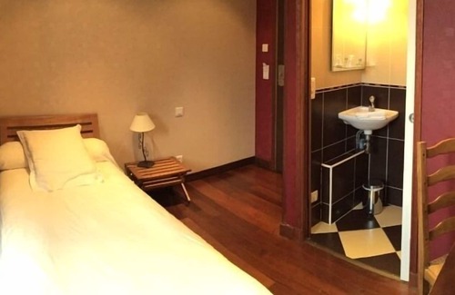 Le Thillay House | Chambre Single with street view