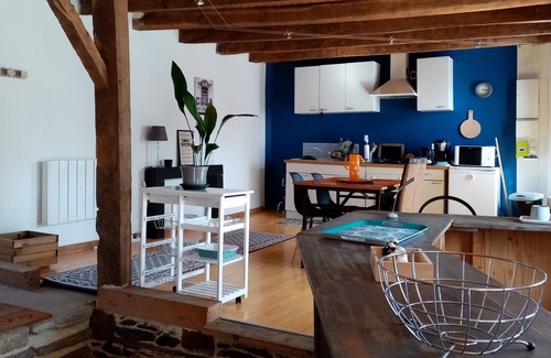 Mur-de-Bretagne House | Character house 5 minutes from Lake Guerlédan, the largest lake in Brittany