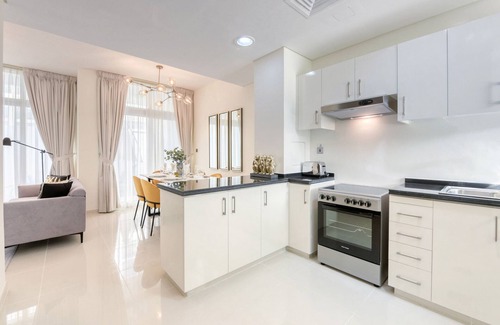 Dubai Ski Chalet | Charismatic 3BR Townhouse at DAMAC Hills 2 Albizia by Deluxe Holiday Homes