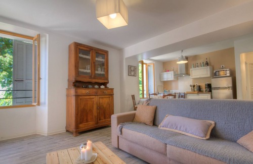 Pila-Canale Apartment | Charm, beautiful view, large terrace, garden and swim spa