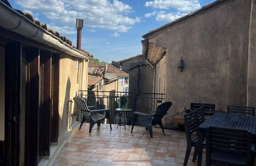 Saint-Saturnin-de-Lucian House | Charming Townhouse with Terrace