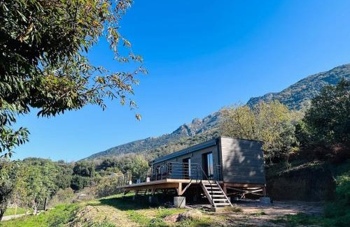 Ucciani Ski Chalet | Charmante maison bois T3 Ucciani