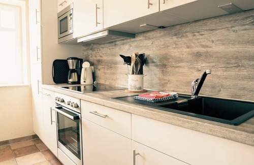 Spiekeroog Apartment | Charmantes Appartement für 4 Personen im Haus Seeschwalbe int Dörp am Noorderpad