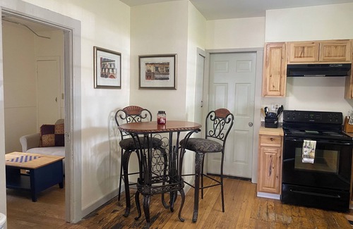 Cooperstown Apartment | Charming 1-BR 2nd floor apartment in the heart of Cooperstown, NY- Full Kitchen