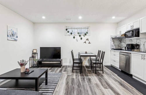 Cranston House | Charming 1BR Basement Suite w Parking—Calgary