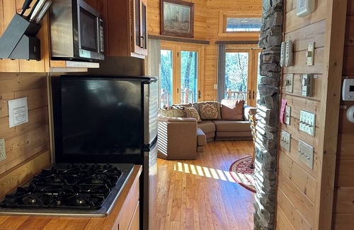 Krakow Cabin | Charming 2 bedroom cabin with WiFi, AC in brilliant Gillett