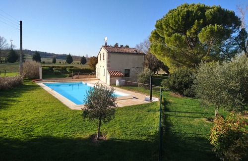 Roumens House | CHARMING 4* detached HOUSE PRIVATE HEATED SALT SWIMMING POOL
