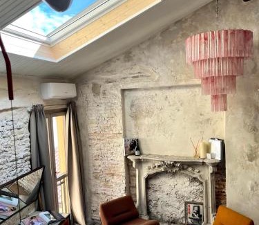 Porta Genova Apartment | Charming and Design Attic Loft Central Milan in coolest area Navigli Ticinese