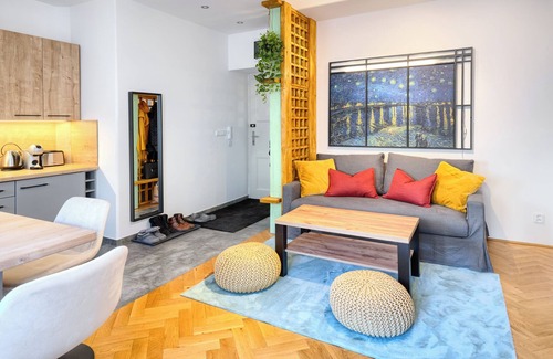 Prague 3 Apartment | Charming apartment near Prague center with WiFi