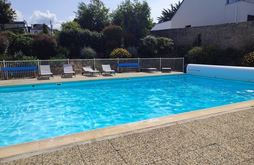 Etel Apartment | Charming Apartment With Beautiful SEA View in Residence With Pool and Tennis