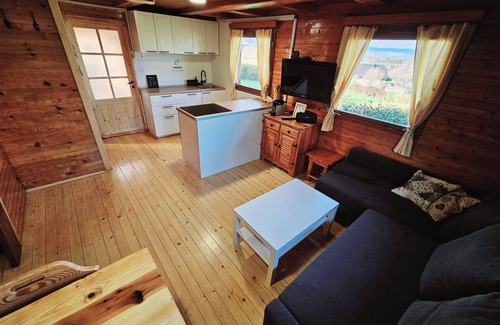Trebnje Ski Chalet | Charming Chalet Panorama with Sauna & Jacuzzi