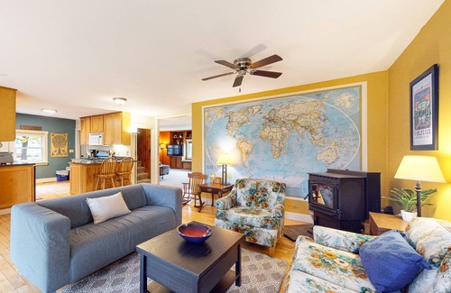Montpelier House | Charming dog-friendly house w/pellet stove, yard, wifi, patio, w/d, central air