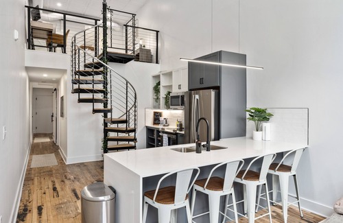 Civil Rights Historic District Apartment | Charming DT Apartment Loft l Parking+Rooftop+Gym! Sleeps 4