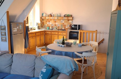 Barfleur Apartment | Charming duplex apartment on the port of Barfleur