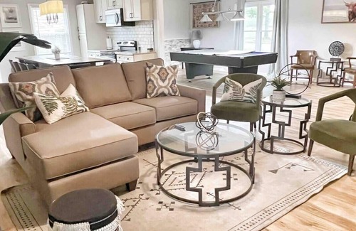 Decatur House | Charming Family Retreat Near Parks Fire Pit & Games