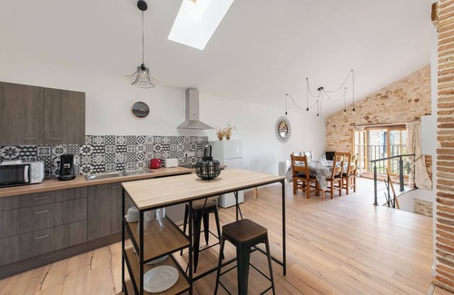 Castelnau-de-Montmiral Apartment | Charming duplex "Castel haut