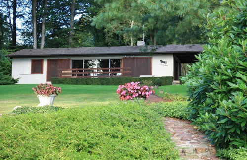 Saint-Gatien-des-Bois House | Charming house with terrace and large wooded garden - private residential estate