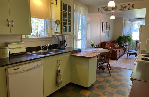 Bellevue House | Charming Grandma Chic home in the Wood River Valley steps from the bike path