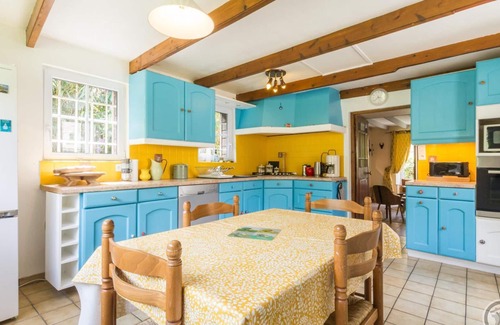 Fermanville Cottage | Charming Historic Home with Garden, Near Port and Nature Trails, Ideal for a Peaceful Getaway