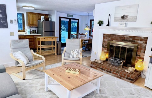Brewster House | Charming home near Cape Cod Rail Trail offers comfort, convenience, and classic New England appeal.