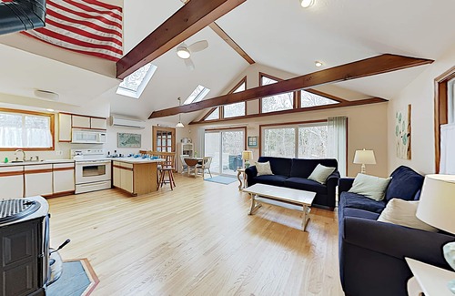 Katama House | Charming Home with Deck, Screened Porch, Private Balcony, Near Beaches