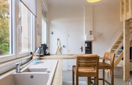 Isigny-le-Buat Apartment | Charming independent studio with terrace, garden and parking, near Mont St-Michel