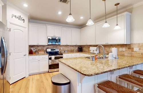 Burnet House | Charming lakefront home with lake views, dock & entertainment